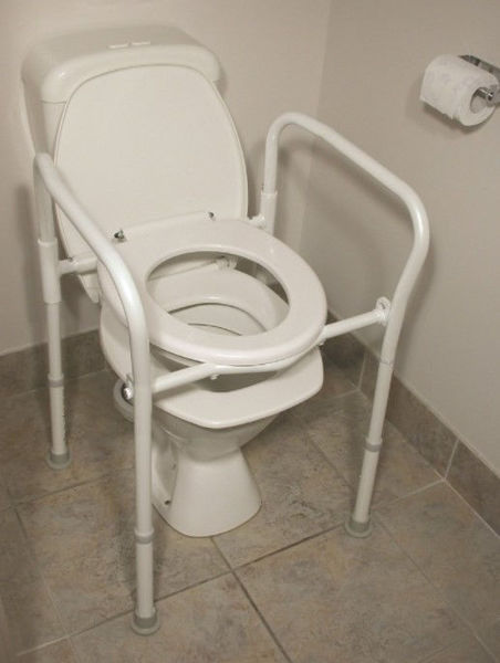 Picture of Over Toilet Aid - Folding Aluminium 
