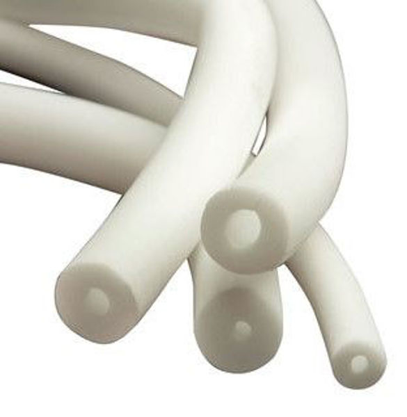 Picture of Plastazote Foam Tubing - 31mm x 12mm x 1 metre, White 