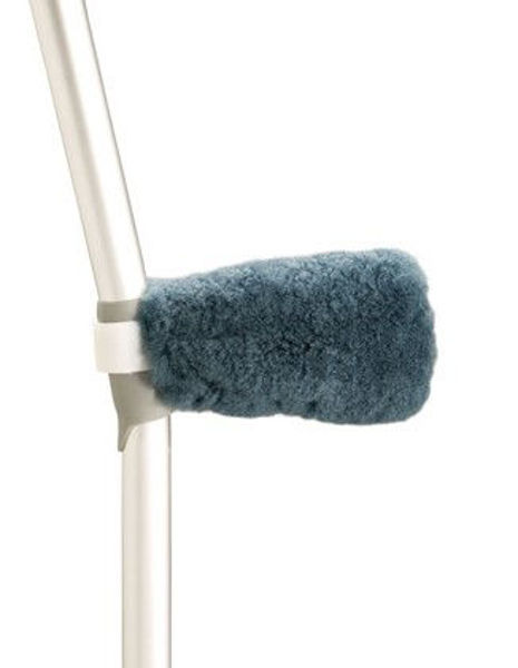 Picture of Sheepskin Handgrip for Canadian Crutches 