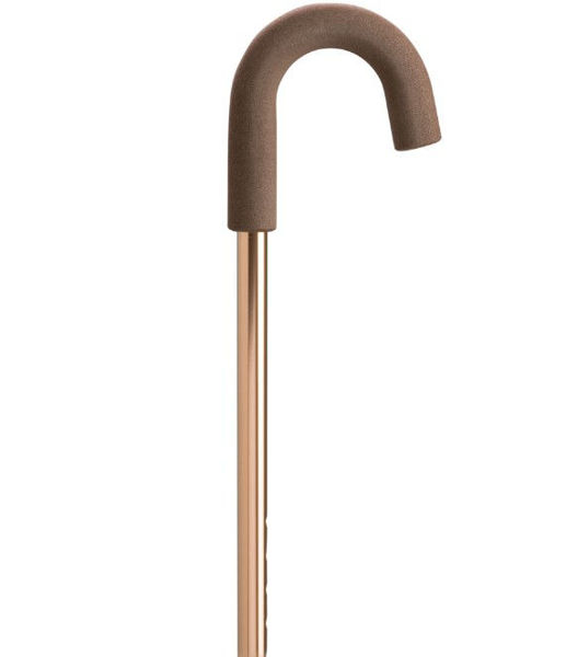 Picture of Crook Handle Walking Stick - Bronze