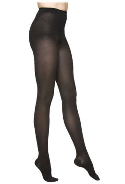 Picture of 4001 PANTYHOSE SMALL SHORT, CLOSED TOE - BLACK 