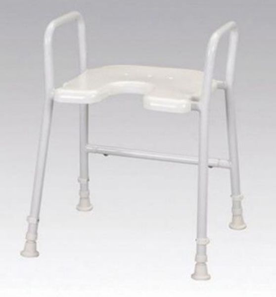 Picture of Aluminium Shower Stool with Arms