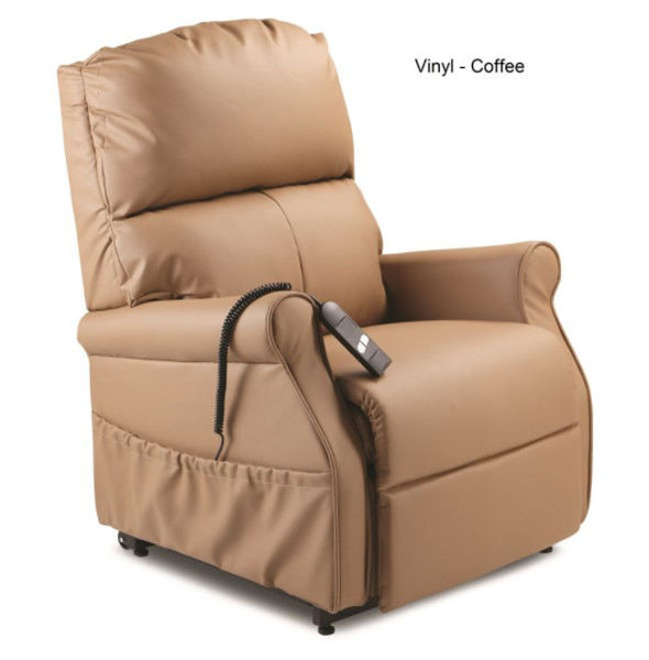 Picture of Monarch Lift Chair - Single Motor - Coffee Vinyl