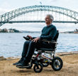 Picture of PRIDE JAZZY PASSPORT POWER CHAIR - FOLDING