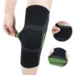 Picture of Large - Contoured 4-Way Sports Knee Sleeve, Black 